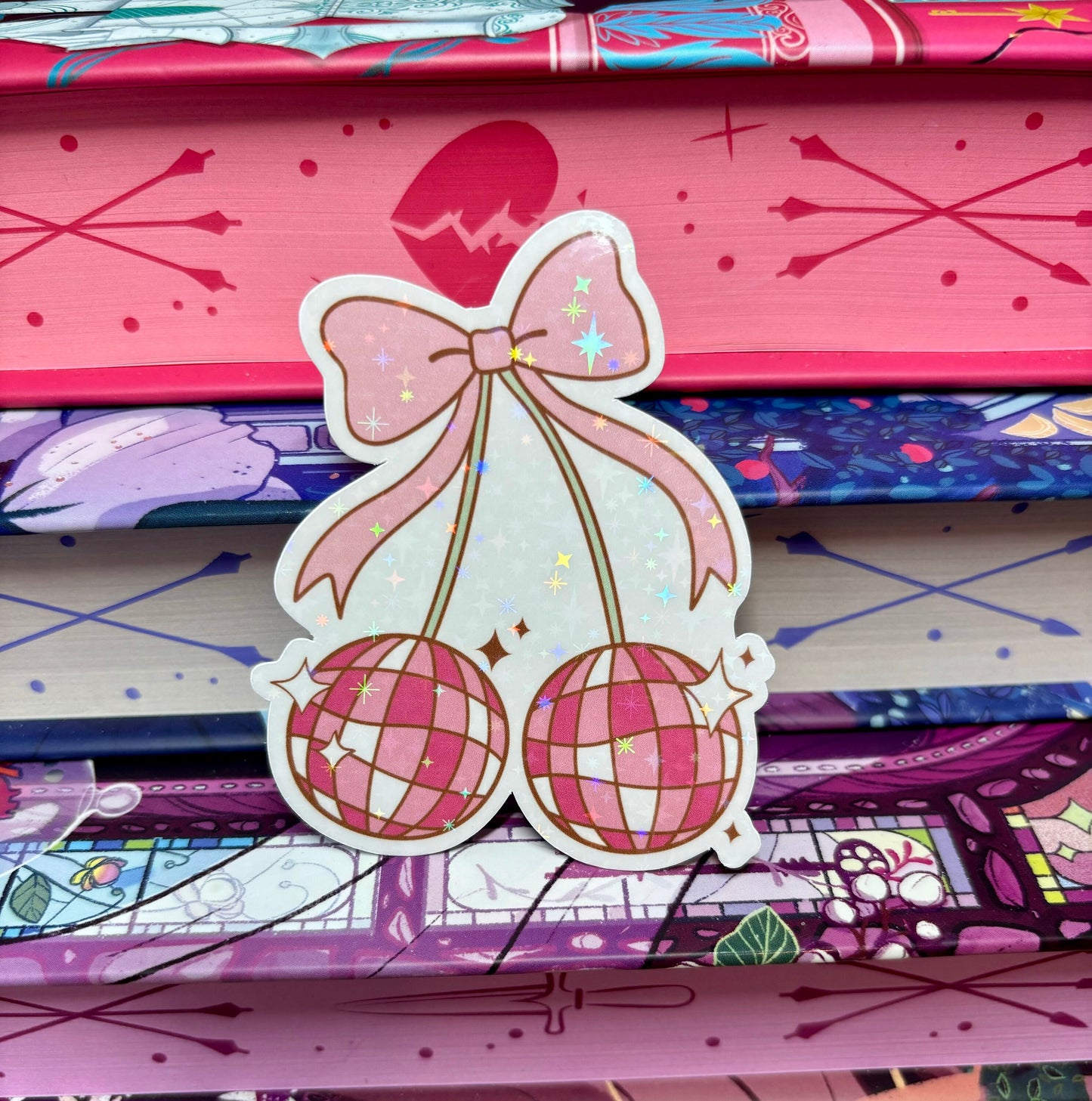 Coquette Disco Cherry Sticker