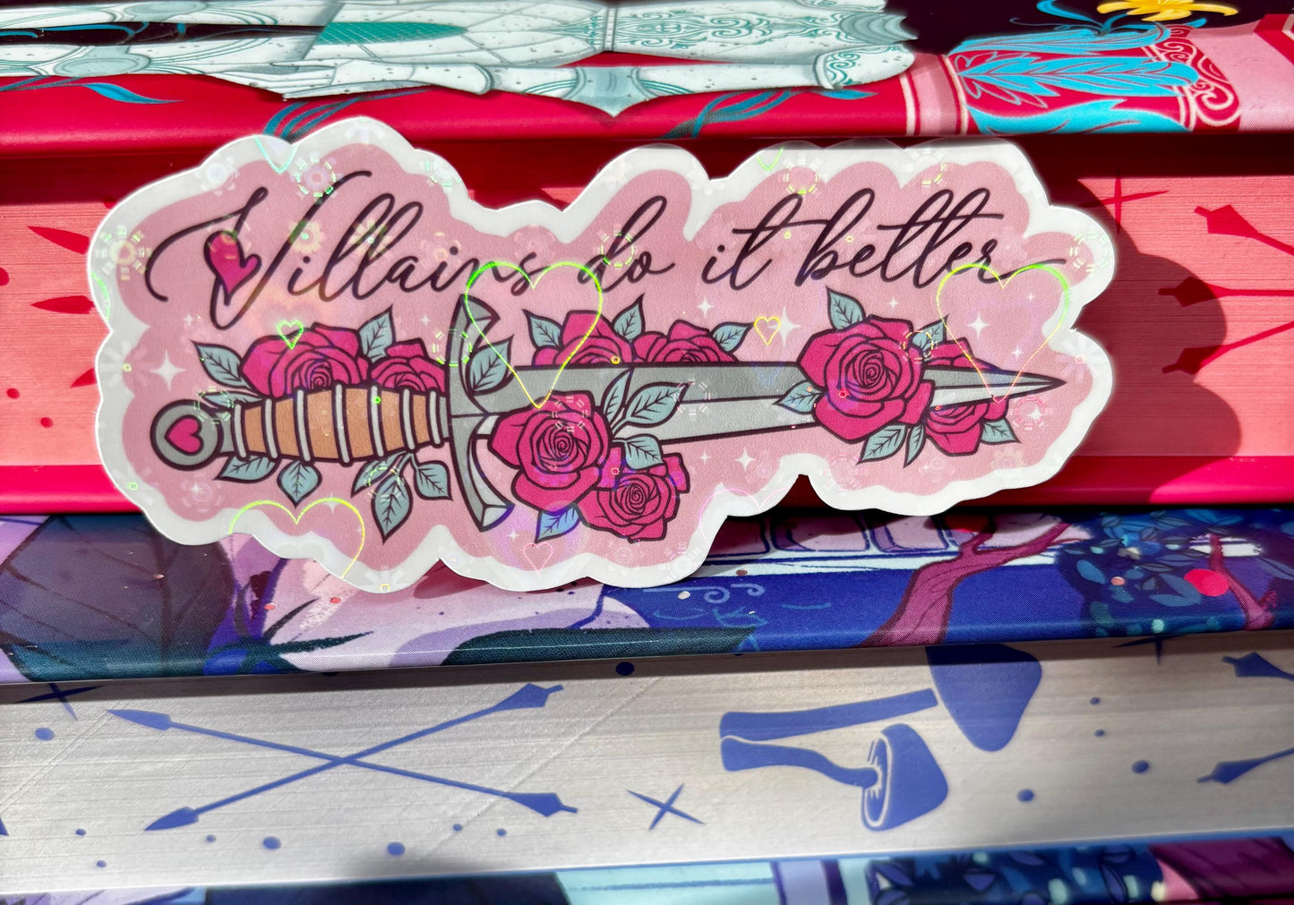 Villains Do It Better Sticker