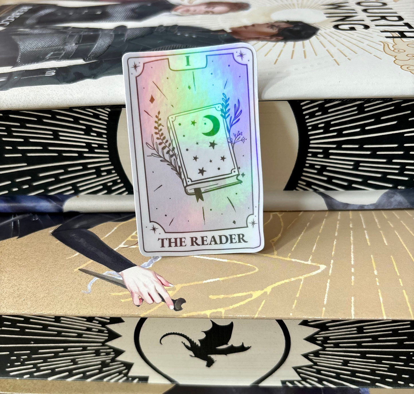The Reader Tarot Card Sticker