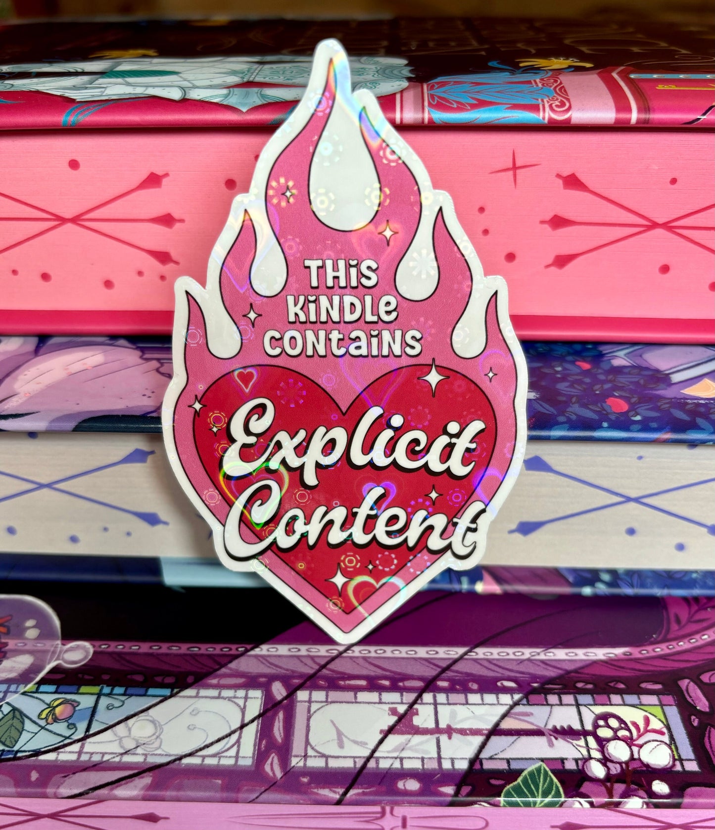 This Kindle Contains Explicit Content Sticker