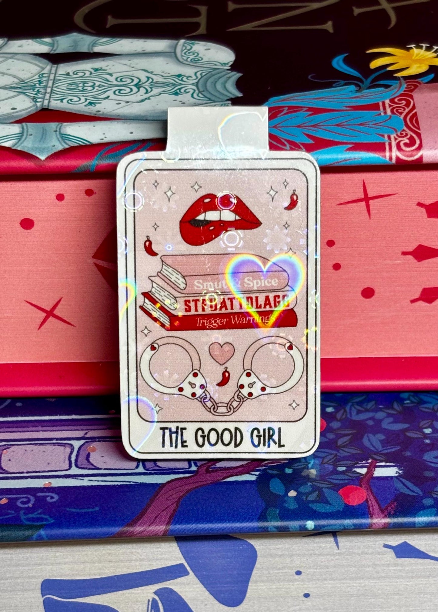 Mini The Good Girl Tarot Card Magnetic Bookmark