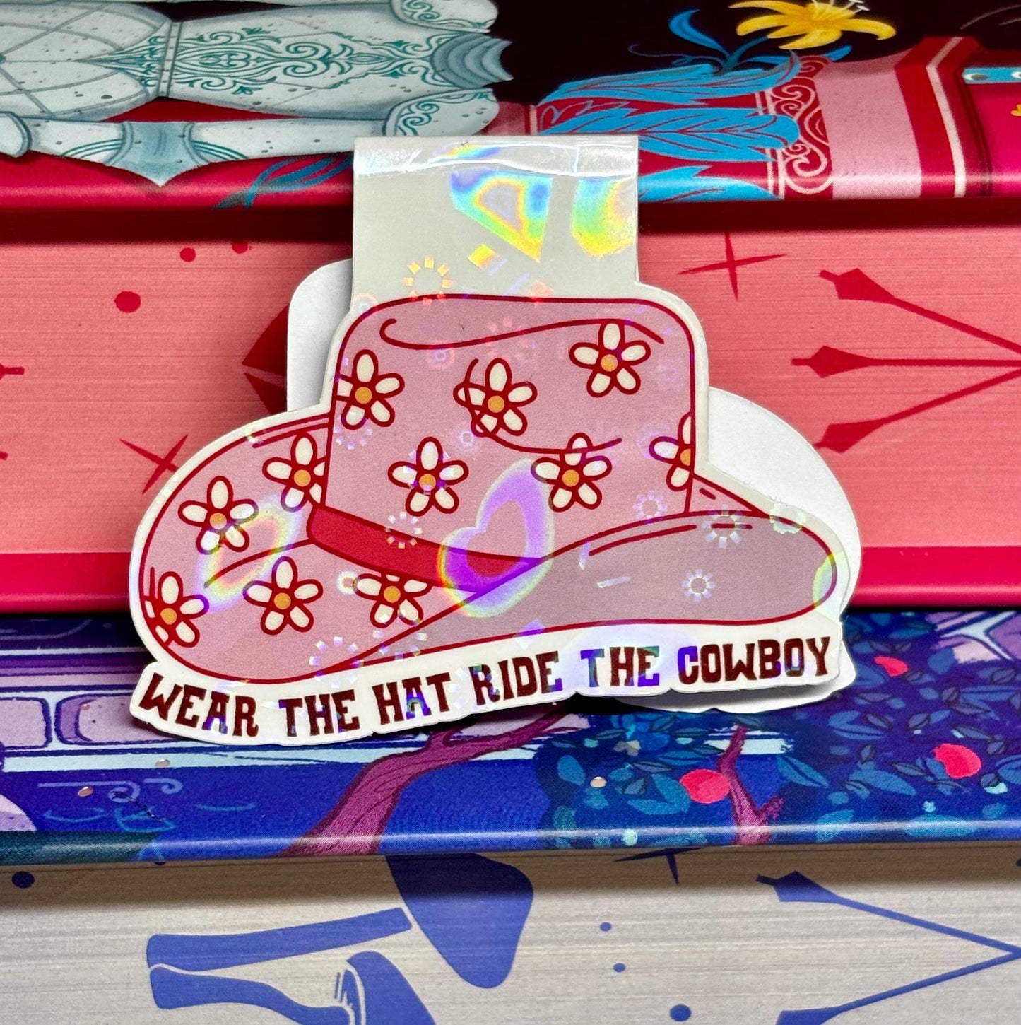 Mini Wear The Hat Ride The Cowboy Magnetic Bookmark