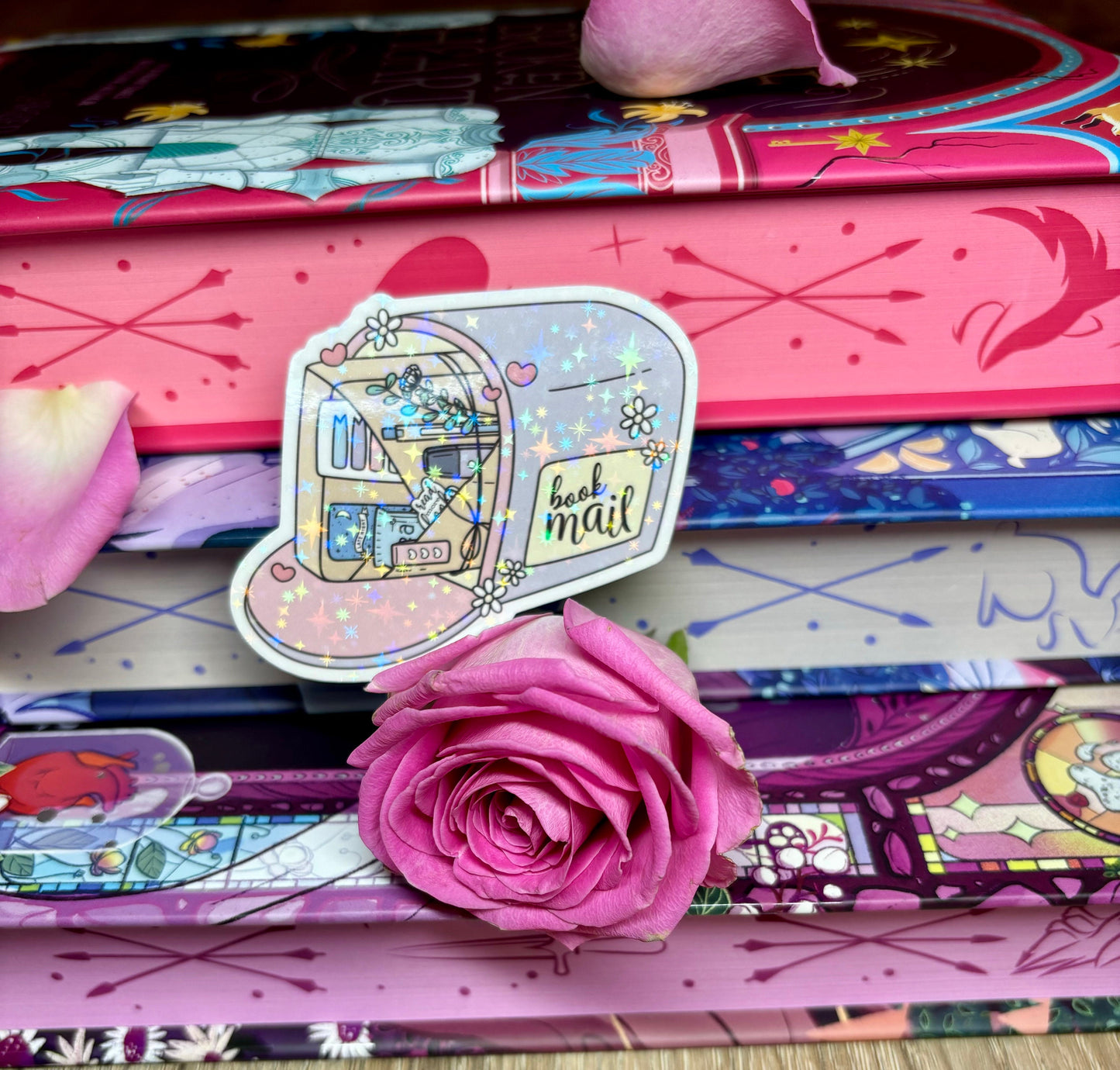 Book Mail Mailbox Sticker