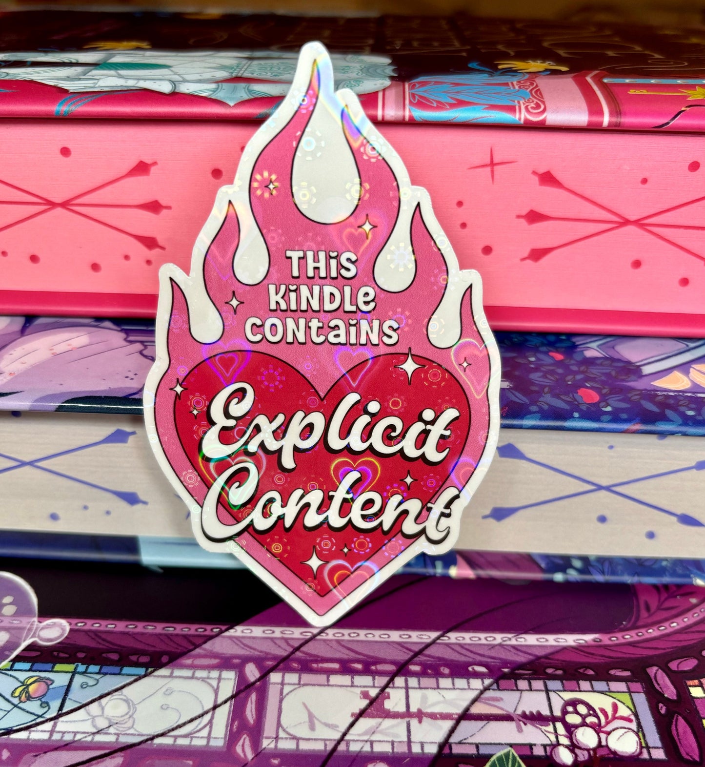 This Kindle Contains Explicit Content Sticker