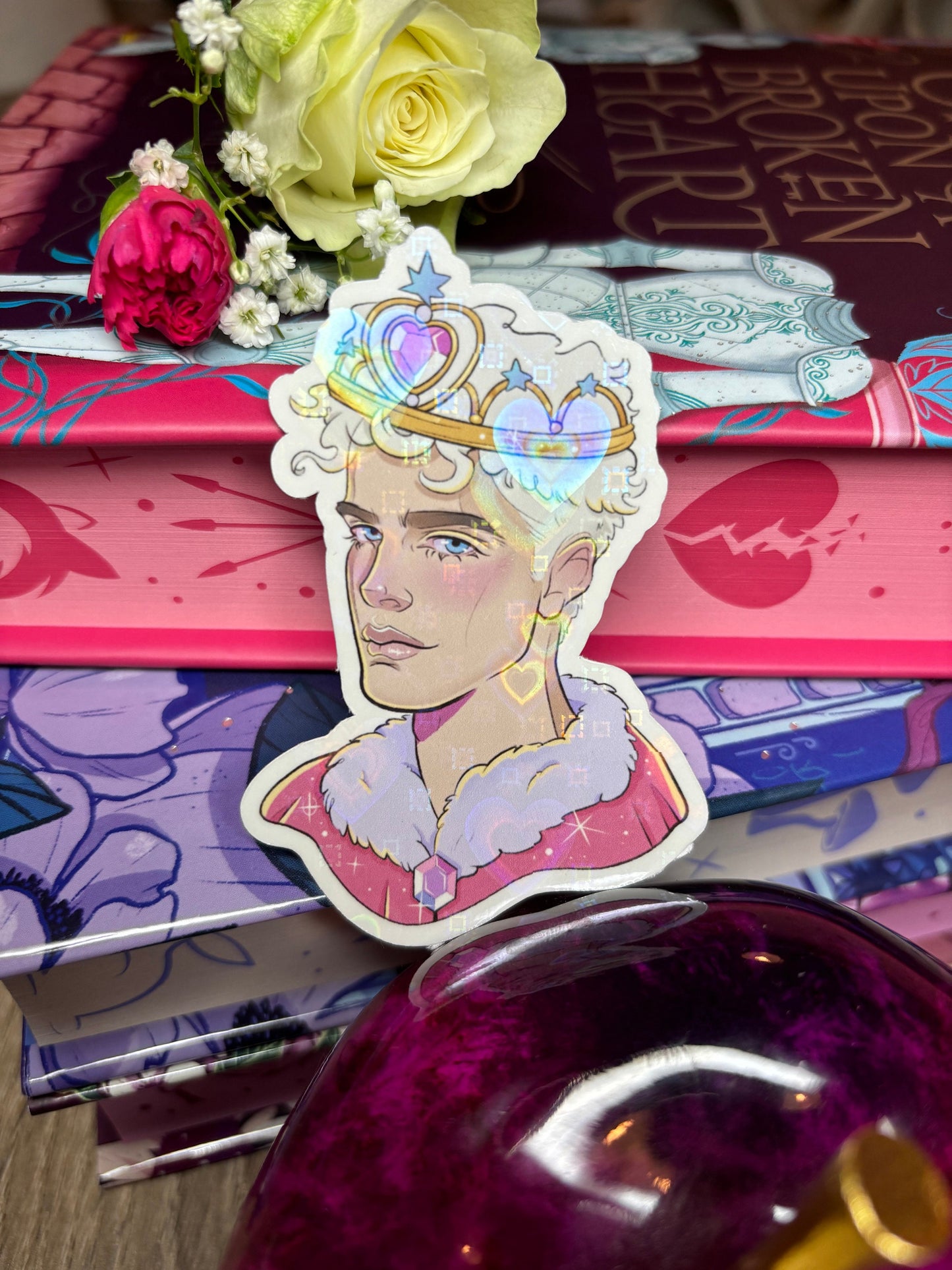 Prince Of Hearts Sticker