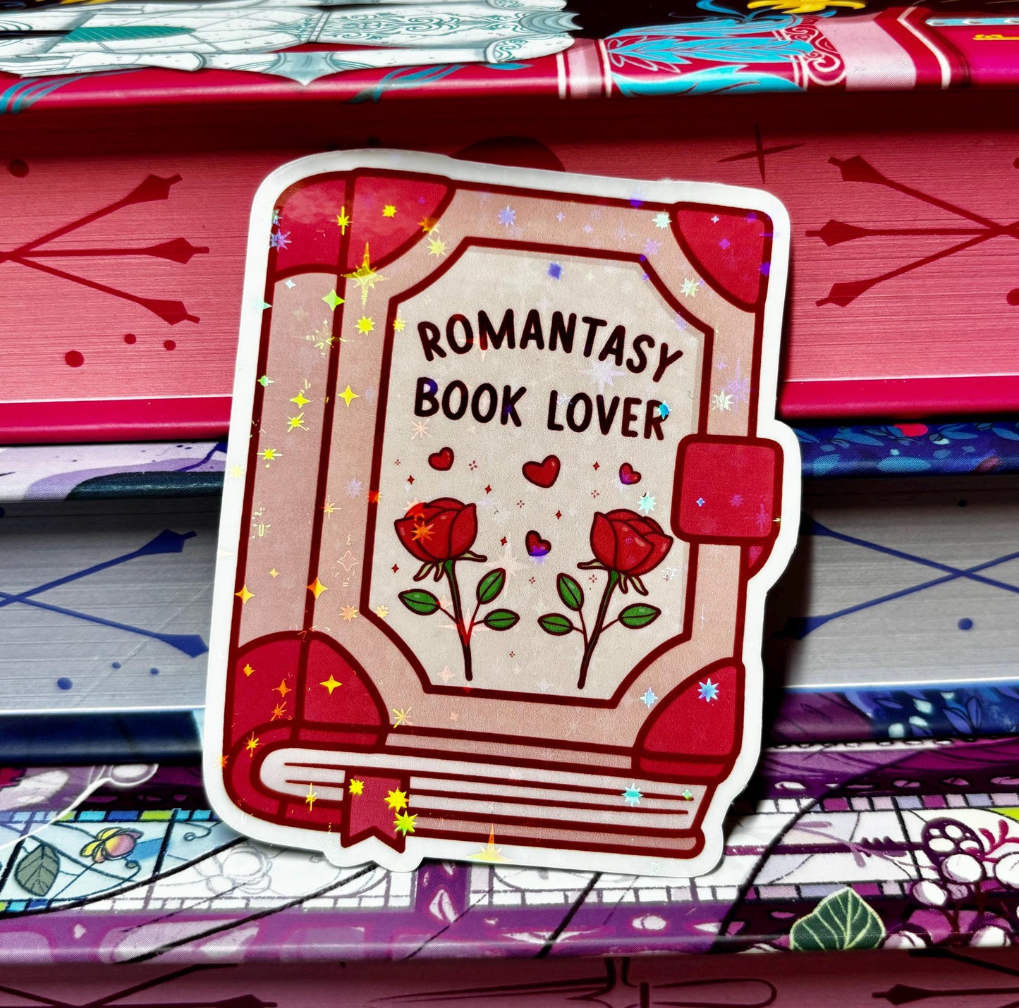 Romantasy Book Lover Sticker