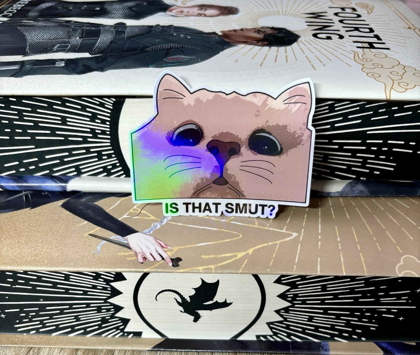 Is That Smut Meme Cat Sticker