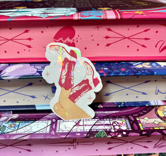 Cowgirl Boots Sticker