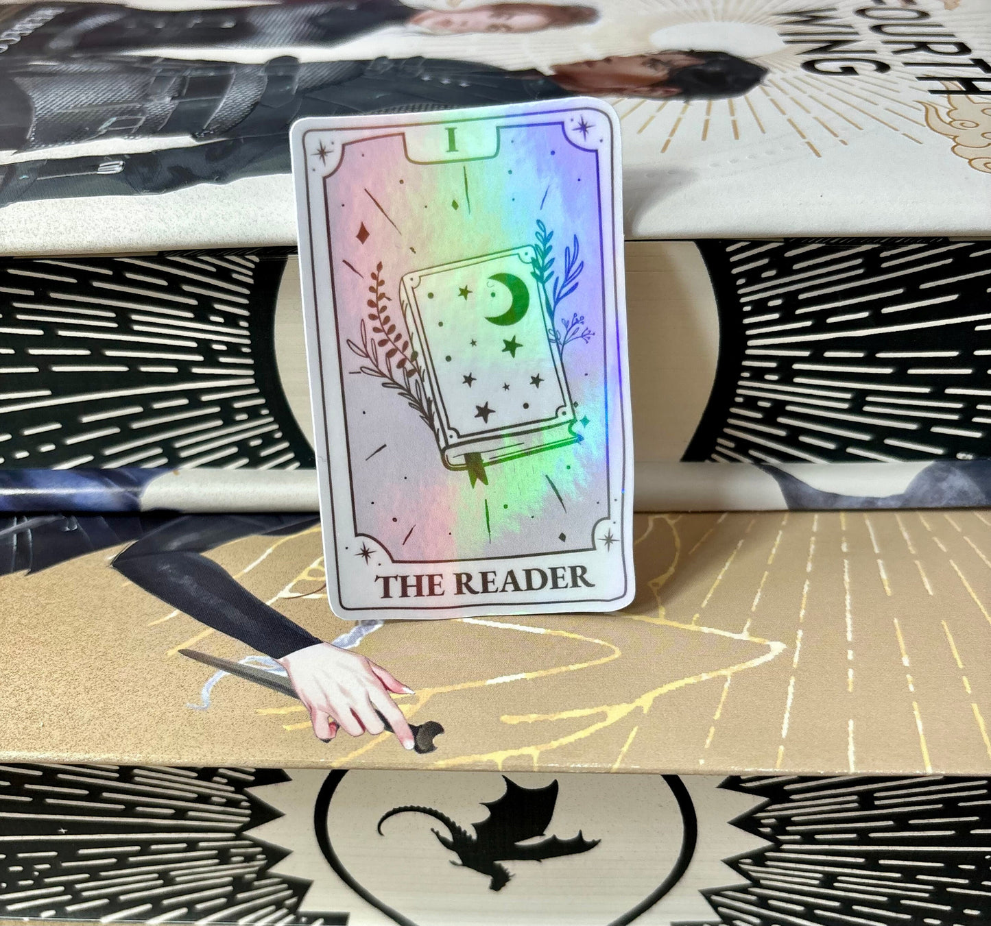 The Reader Tarot Card Sticker