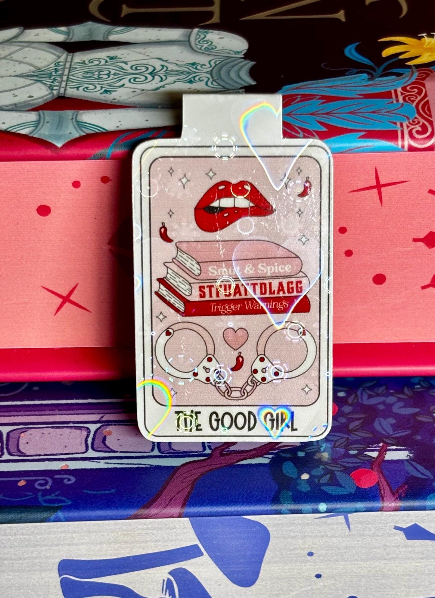 Mini The Good Girl Tarot Card Magnetic Bookmark