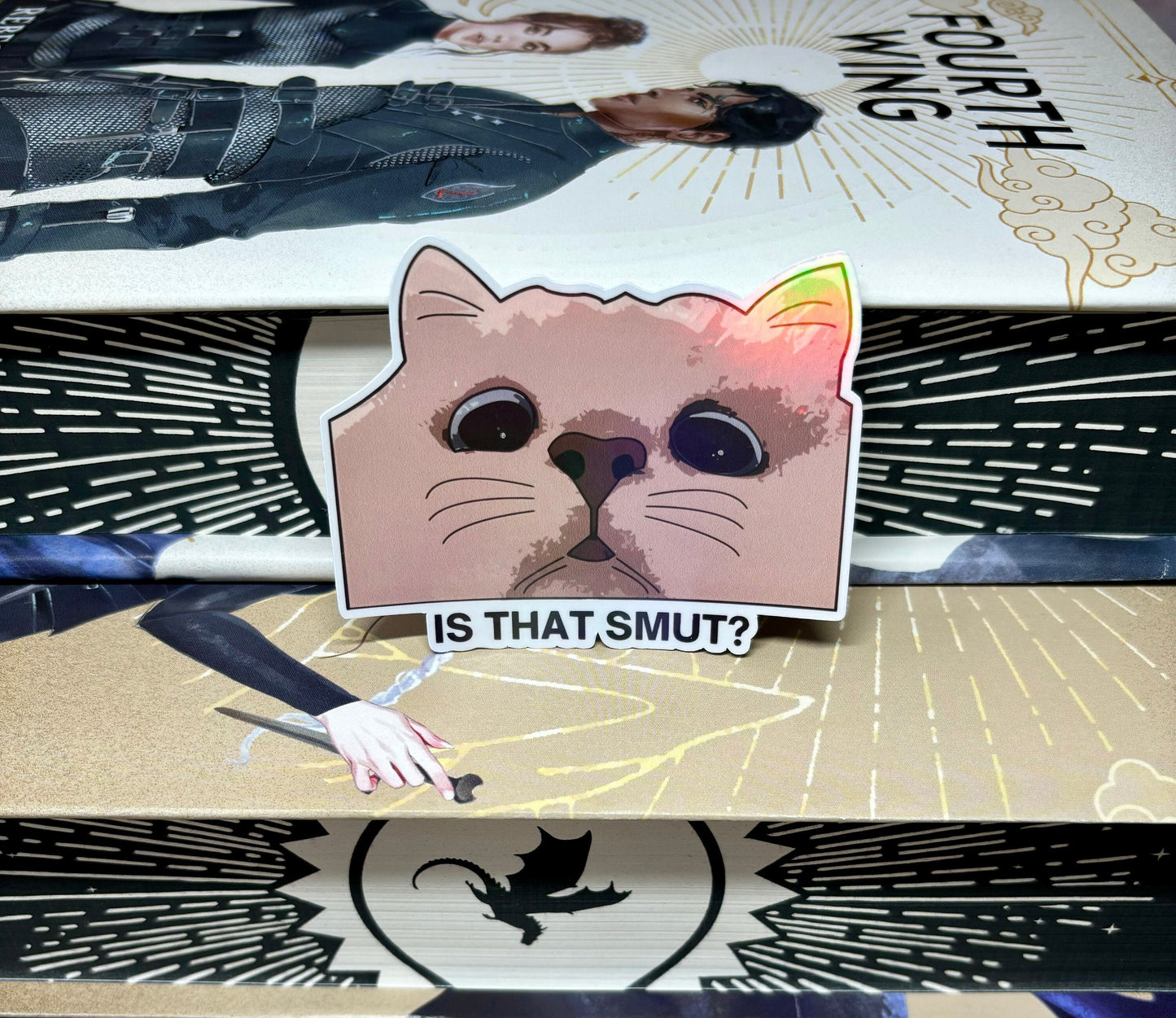 Is That Smut Meme Cat Sticker