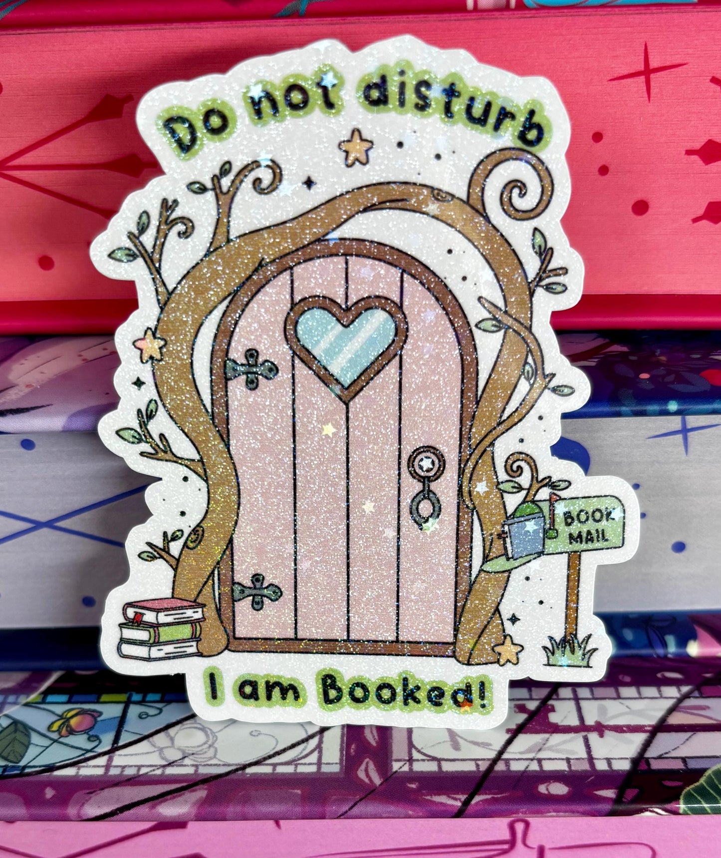 Do Not Disturb I Am Booked Door Sticker