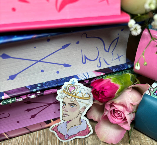 Mini Prince Of Hearts Sticker
