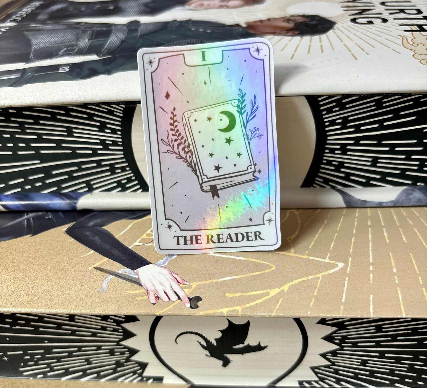The Reader Tarot Card Sticker