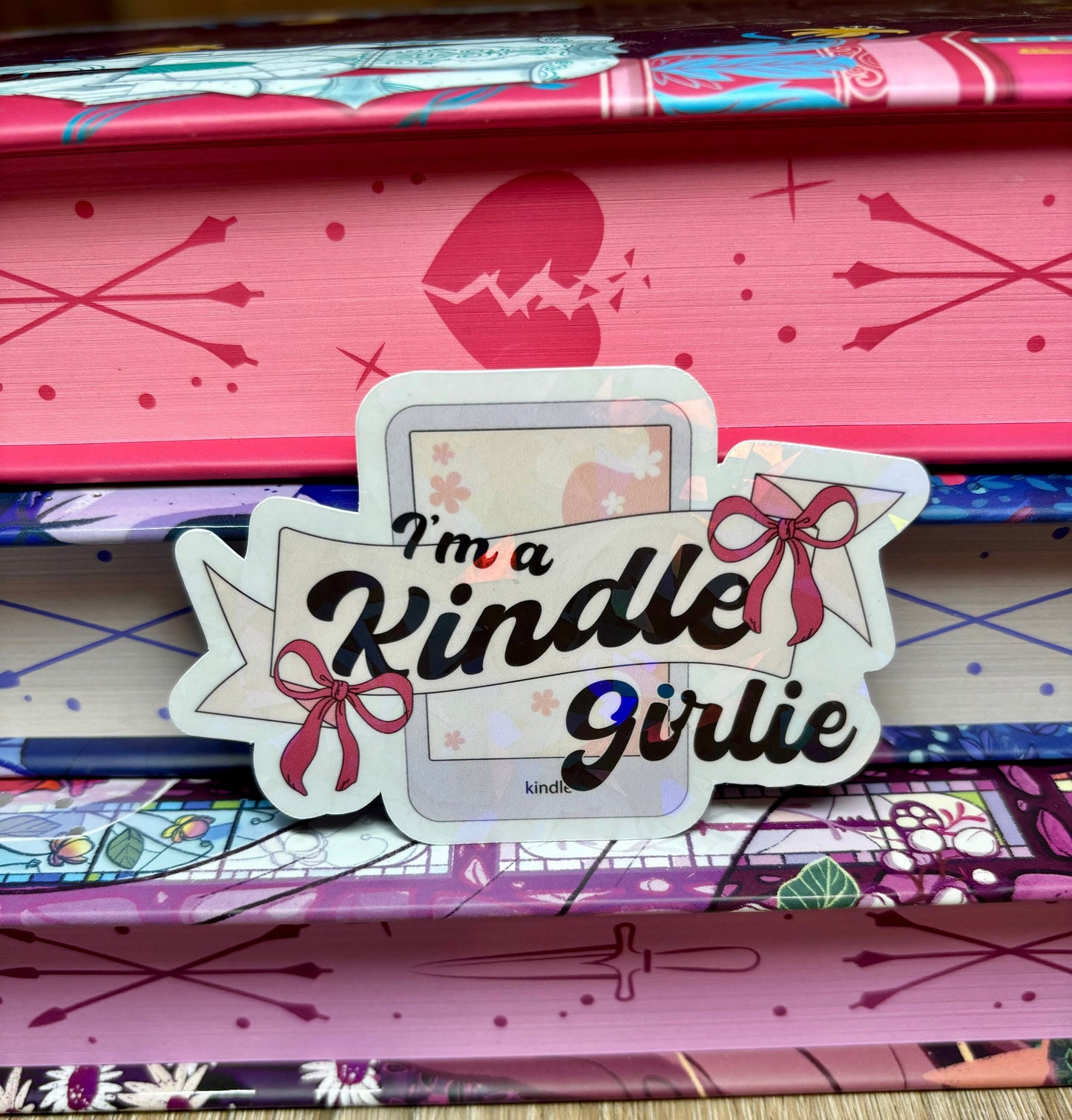 I'm A Kindle Girlie Sticker