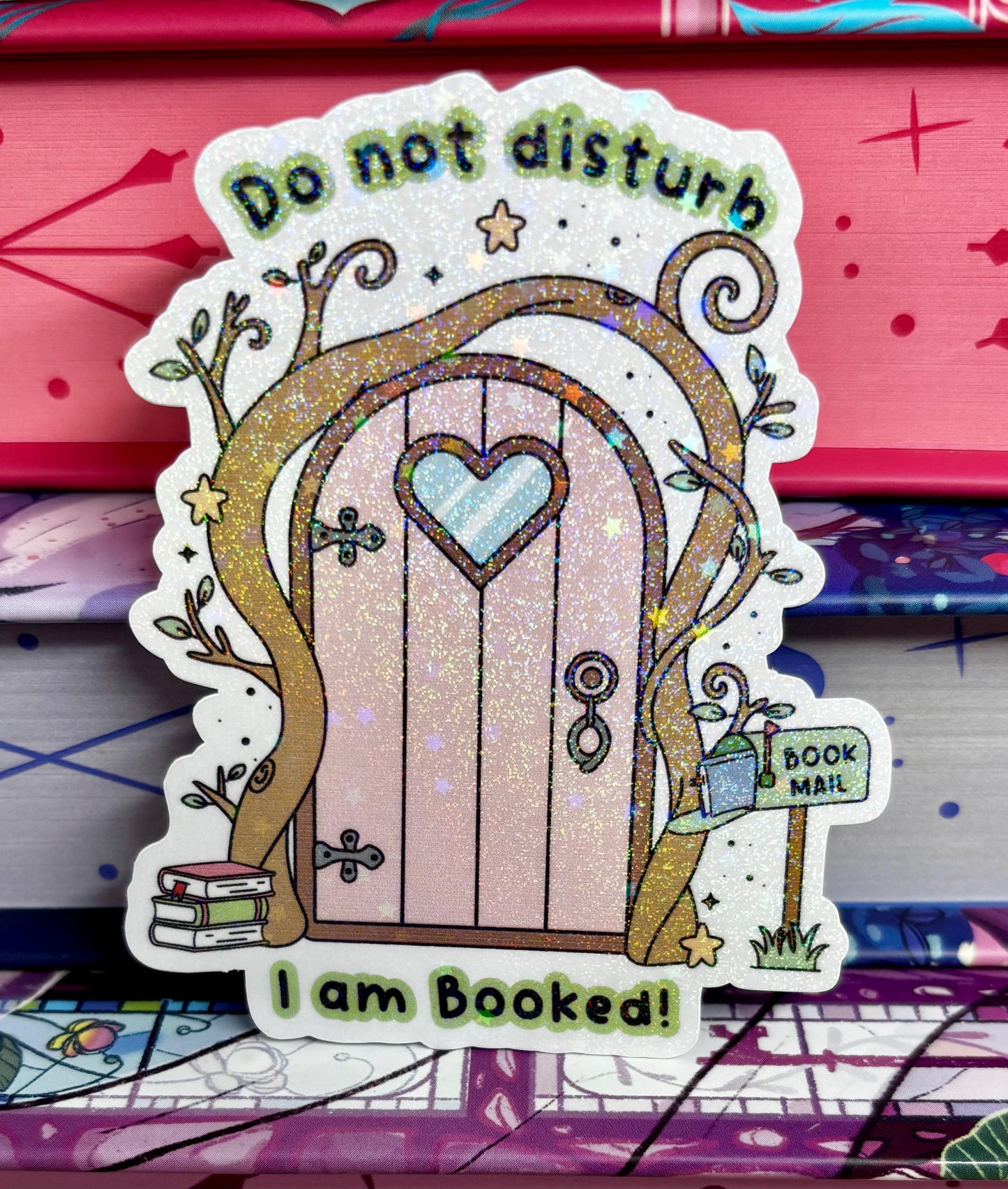 Do Not Disturb I Am Booked Door Sticker