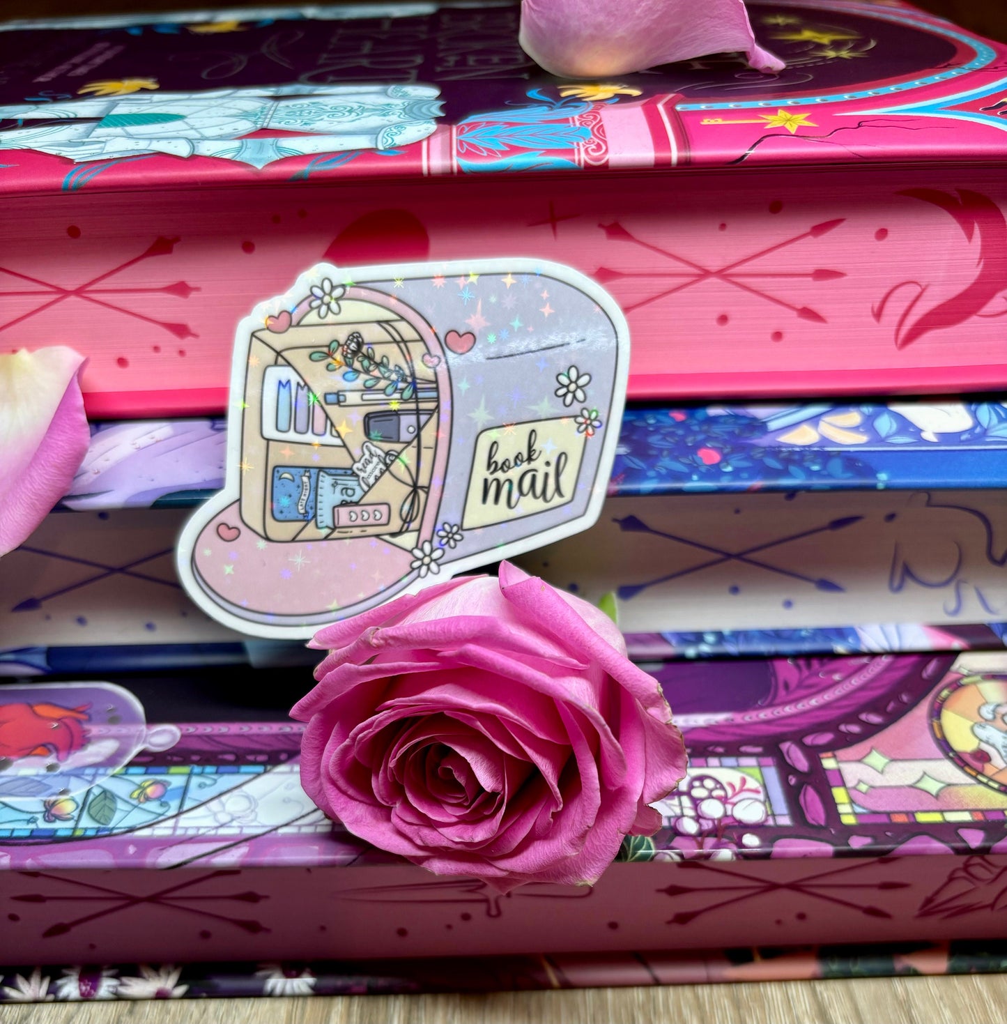 Book Mail Mailbox Sticker