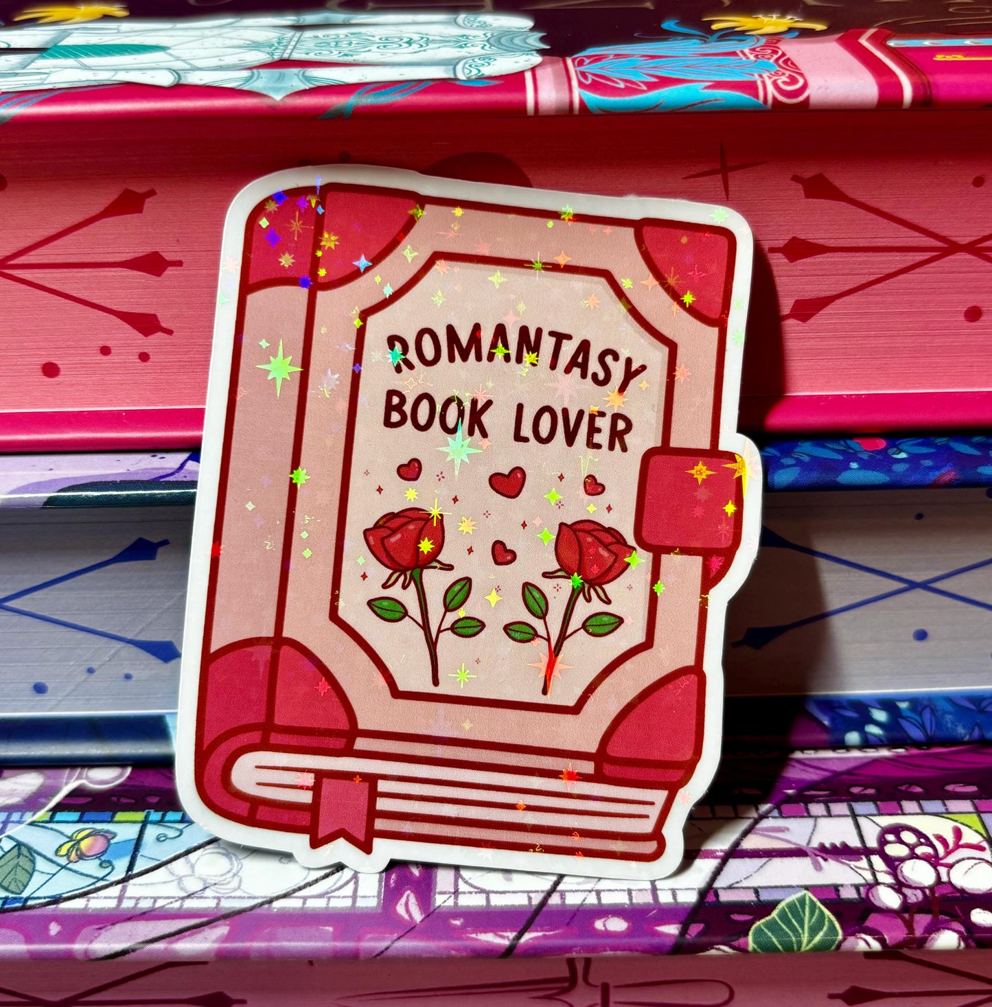 Romantasy Book Lover Sticker