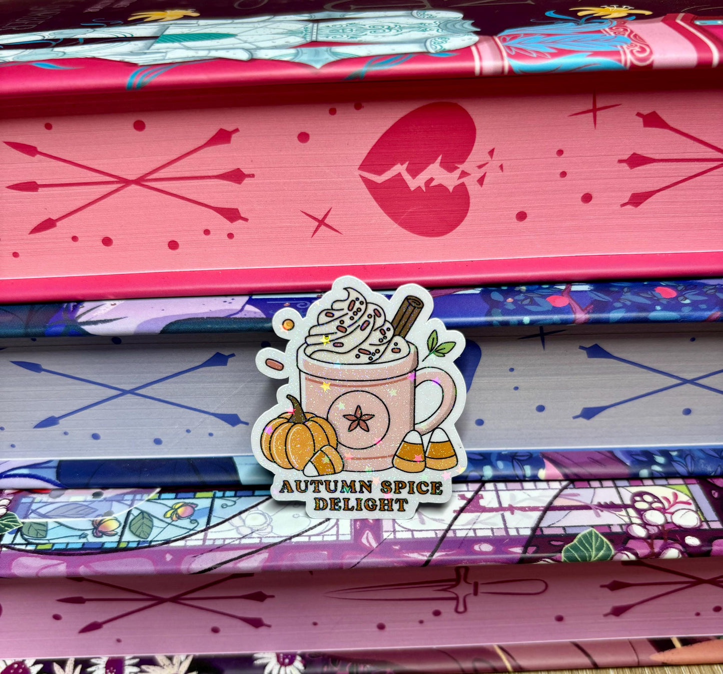 Mini Autumn Spice Delight Mug Sticker