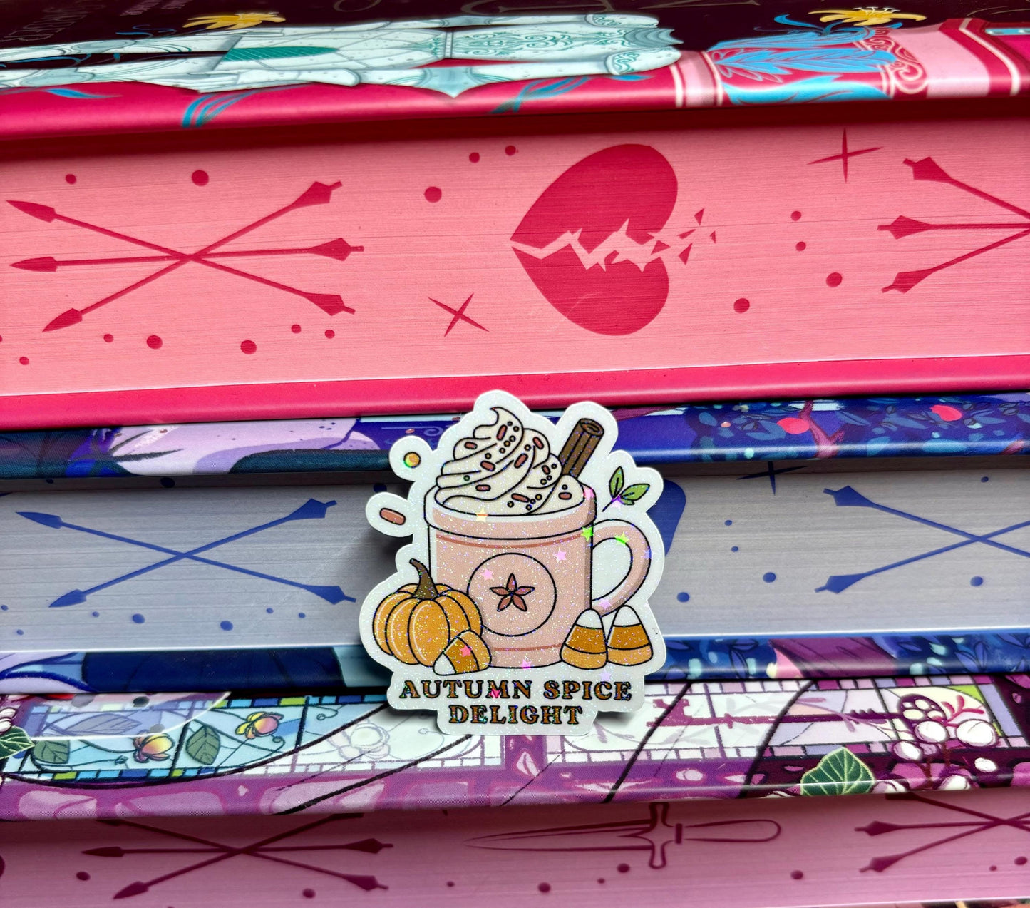 Mini Autumn Spice Delight Mug Sticker