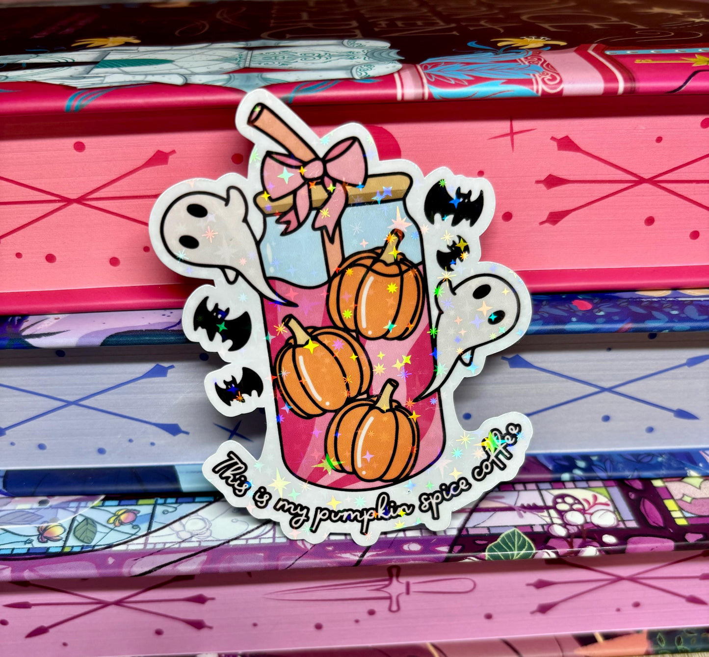 This Is My Pumpkin Spice Coffee Sticker