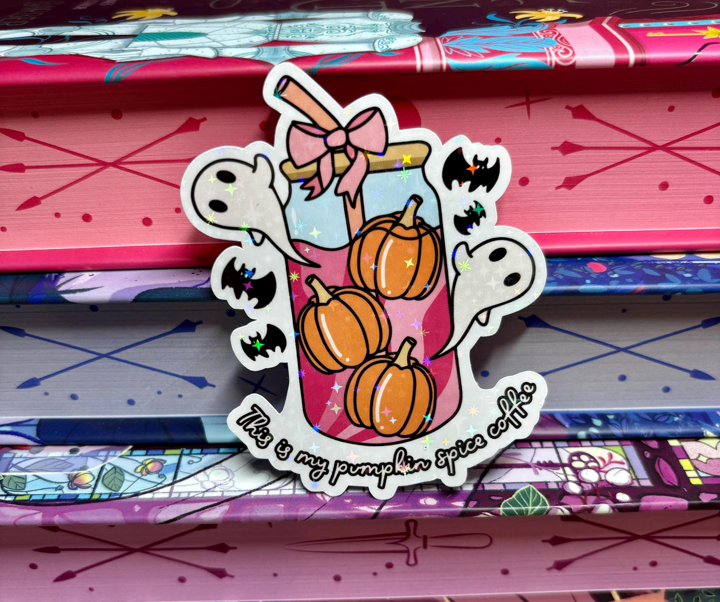 This Is My Pumpkin Spice Coffee Sticker