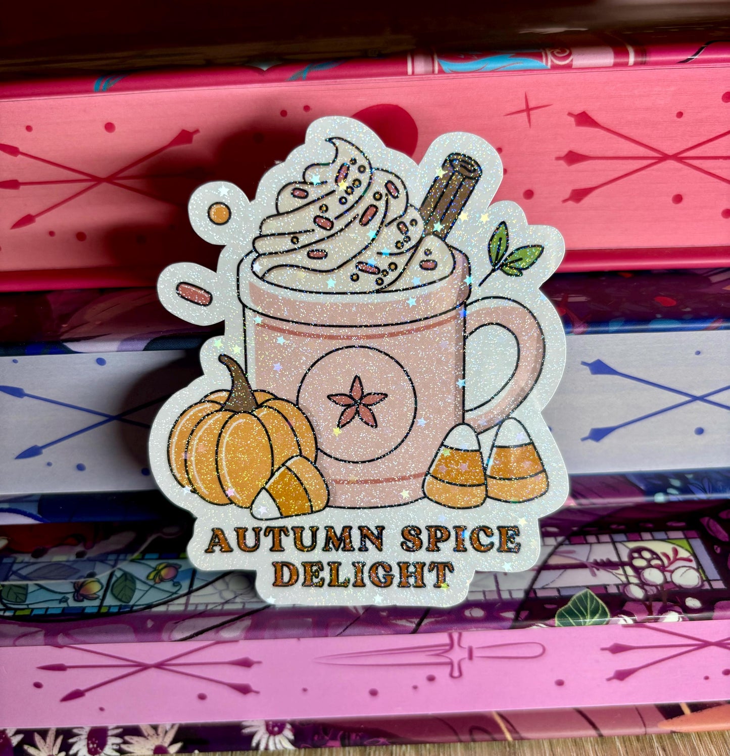 Autumn Spice Delight Mug Sticker
