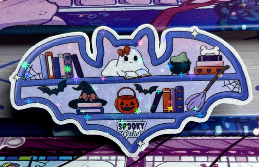 Mini Bat Bookshelf Sticker