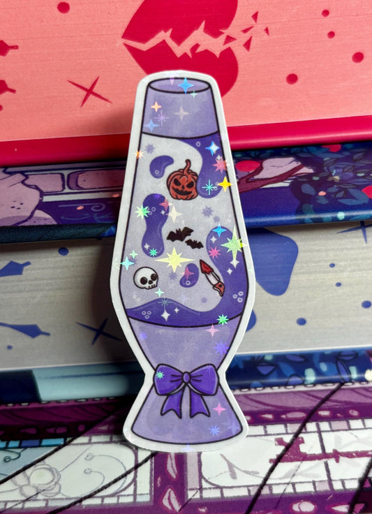 Mini Halloween Lava Lamp Sticker