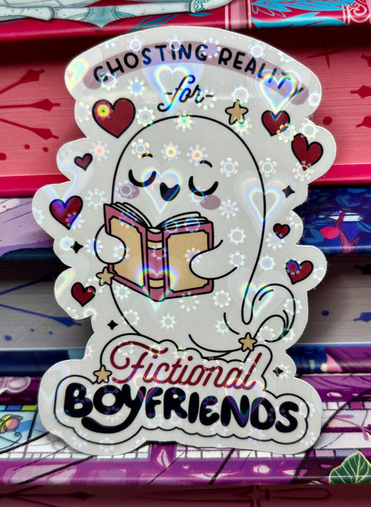 Ghosting Reality For Fictional Boyfriends Sticker