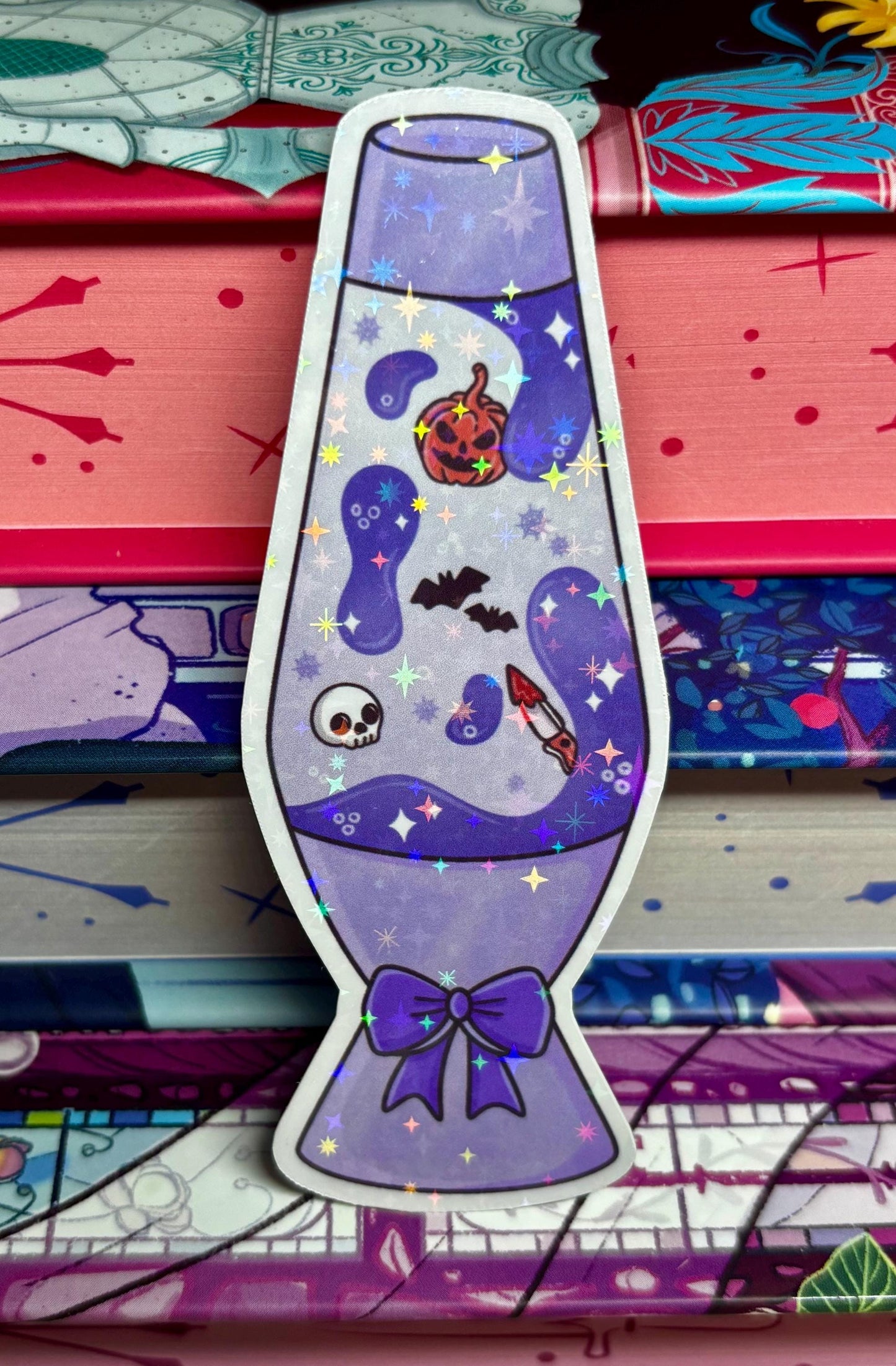 Halloween Lava Lamp Sticker