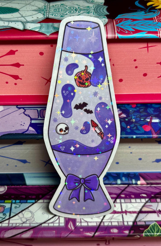 Halloween Lava Lamp Sticker